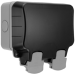 BG Storm IP66 2 Gang 13A Switched RCD Socket