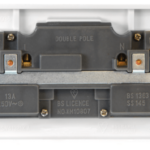 Click Polar 2 Gang DP Switched Socket