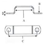 P Clip for MICC & Soft Skin Fire Cables