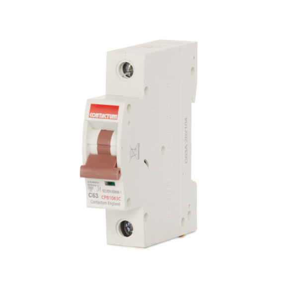 Contactum 63A 10kA Type C SP MCB