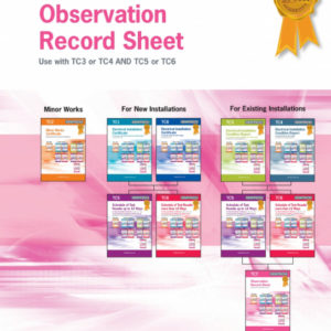 Kewtech Observation & Remarks Record Book
