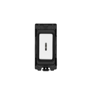 Polished Chrome Key Switch Grid Module