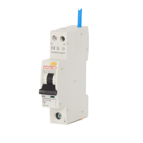 Single Pole Class A Type B Compact RCBO
