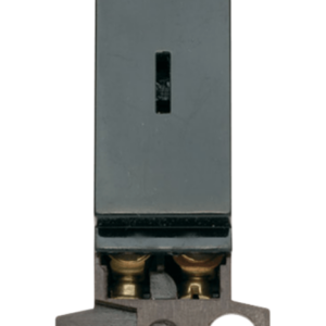 Black 2 Way 10Ax Keyswitch Module