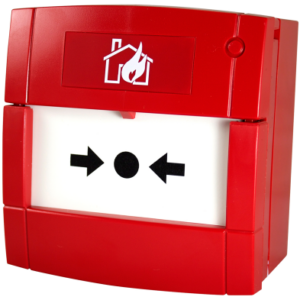 Red Surface Mount Crack Glass Call Point