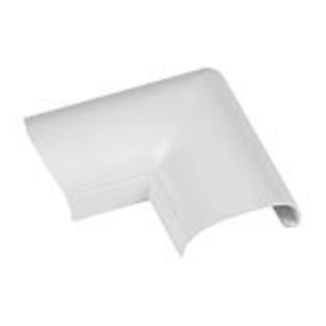 White 30 X 15mm Clip-Over Door Top Bend