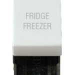 Click White 10Ax DP Switch Module Fridge
