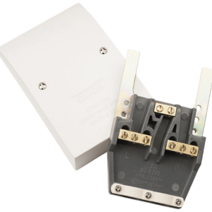 Click Polar 45A Easyfit Dual Appliance Outlet Plate