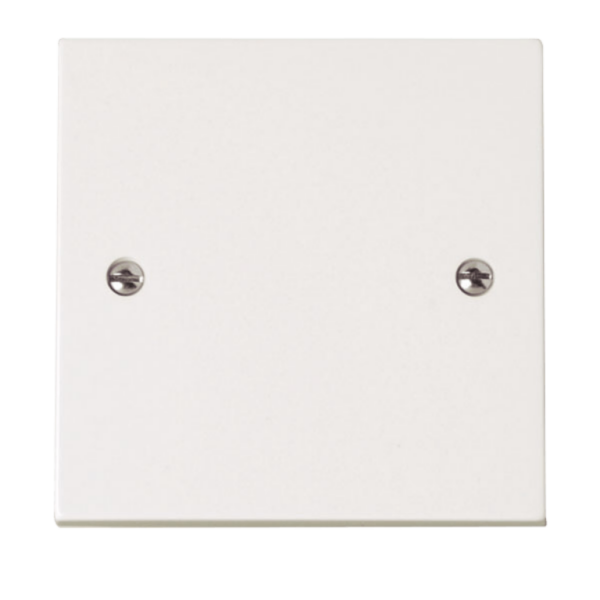 Click Polar 1 Gang Blank Plate