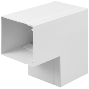 White PVC 100 x 100 Flat Angle