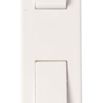 Click Polar 2 Gang 2 Way 10Ax Architrave Switch