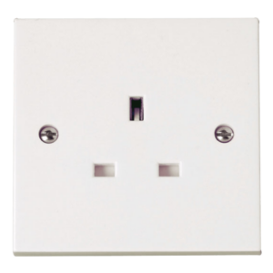 Click Polar 1 Gang 13A Unswitched Socket