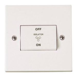 Click Polar 1 Gang TP 10A Fan Isolator Switch