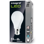 Lamp, LED B22 Non-Dimmable, GLS Shape 240Deg Beam