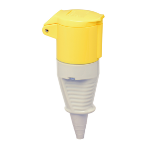 Walther 110V 16A 3 Pin IP44 Splashproof Inline Socket