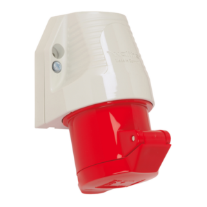 Walther 415V 16A 4 Pin IP44 Splashproof Wall Socket
