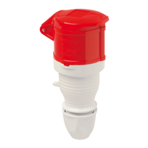 Walther 415V 16A 5 Pin IP44 Splashproof Inline Socket