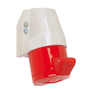 Walther 415V 16A 5 Pin IP44 Splashproof Wall Socket