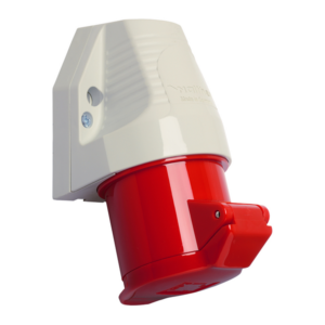 Walther 415V 32A 4 Pin IP44 Splashproof Wall Socket