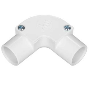 White 20mm PVC Inspection Bend