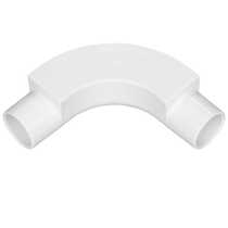 White 25mm PVC Inspection Bend
