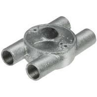 20mm Galvanised Hook Backplate