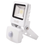White 10w PIR Floodlight 4000k