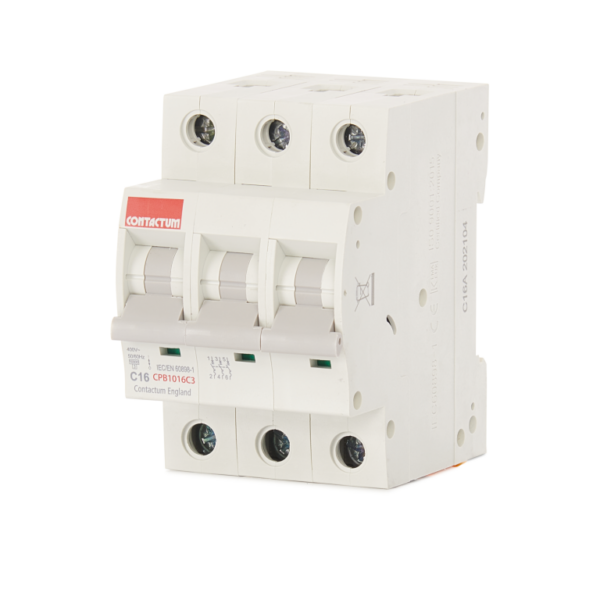 Contactum 16A 10kA Type C TP MCB