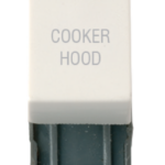 Polar White 10Ax DP Switch Module Cooker