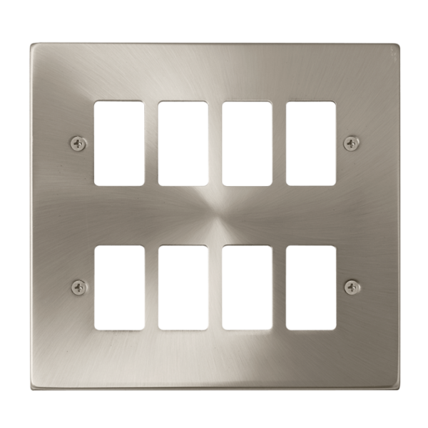 8 Module Front Plate