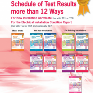 Kewtech Schedule of Test Results for 36+ Ways