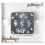 Click Polar 1 Gang Coaxial Socket