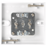Click Polar 2 Gang Coaxial Socket