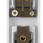 Click Polar 2 Gang 2 Way 10Ax Architrave Switch
