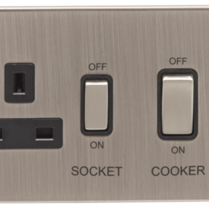 Eurolite Satin Nickel 45A DP Cooker Control Unit
