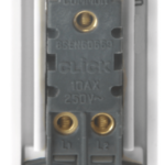 Click Polar 1 Gang 2 Way 10Ax Architrave Switch