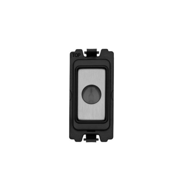 Brushed Chrome Flex Outlet Grid Module