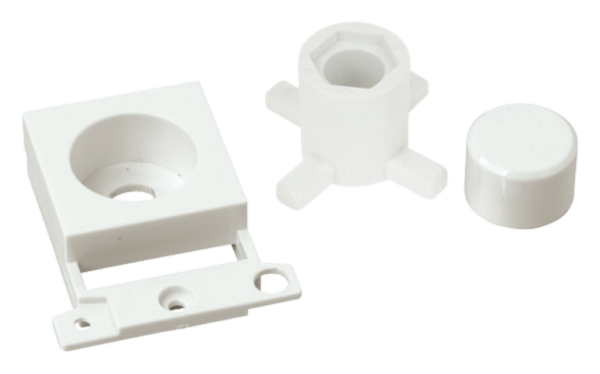 Click White Dimmer Module Mounting Kit