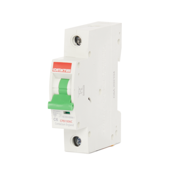 Contactum 6A 10kA Type C SP MCB