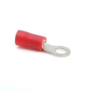 100 Red Ring Crimps
