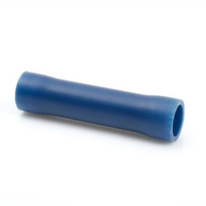 100 Blue Through Crimps