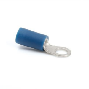 100 Blue Ring Crimps