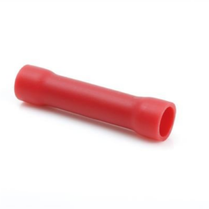 100 Red Through Crimps