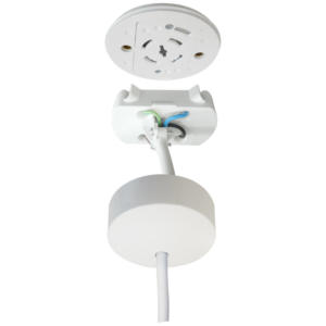 Pre-Wired Plug-in Ceiling Rose