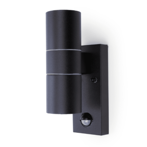 Coral Black PIR Up/Down Light
