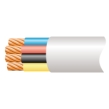 100M 4 Core Alarm Cable White