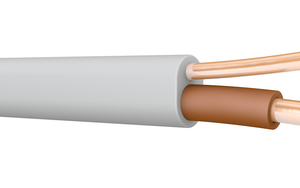 100M 1.5mm Single Core & Earth PVC 6241Y Grey/Brown