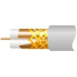 100M Low Loss Coaxial Cable White