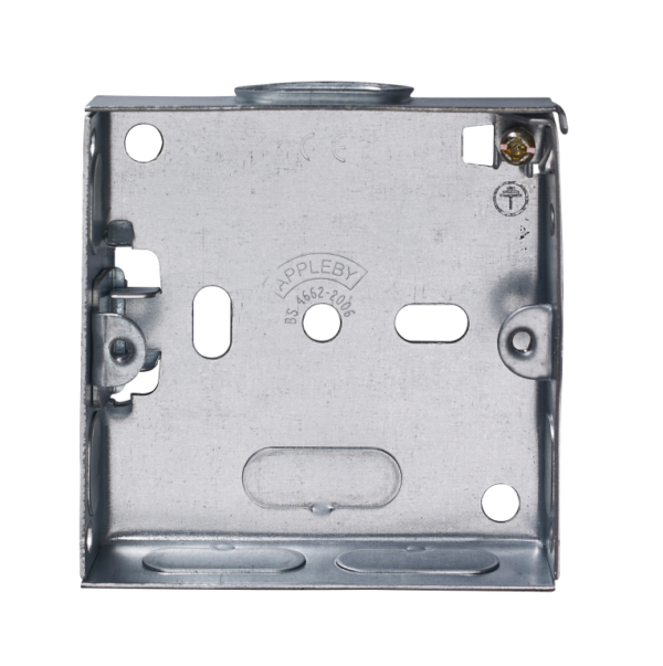 Appleby 1 Gang 16mm Metal Backbox
