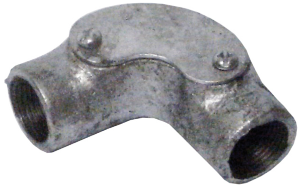 20mm Galvanised Inspection Elbow
